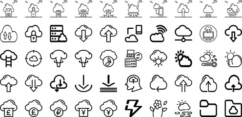 Set Of Loud Icons Collection Isolated Silhouette Solid Icons Including Loud, Speaker, Sound, Vector, Voice, Announcement, Loudspeaker Infographic Elements Logo Vector Illustration