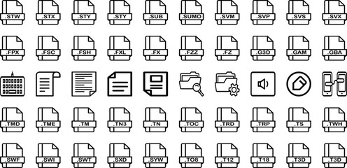 Set Of Type Icons Collection Isolated Silhouette Solid Icons Including Laptop, Type, Business, Female, Office, Technology, Modern Infographic Elements Logo Vector Illustration