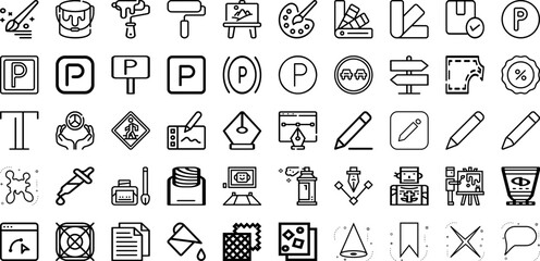 Set Of Sign Icons Collection Isolated Silhouette Solid Icons Including Traffic, Isolated, Vector, Illustration, Sign, Symbol, Background Infographic Elements Logo Vector Illustration