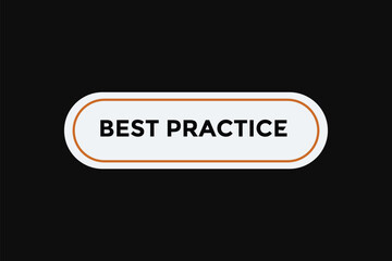 Naklejka na ściany i meble Best practice button web banner templates. Vector Illustration