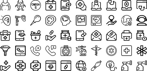 Set Of Care Icons Collection Isolated Silhouette Solid Icons Including Woman, Health, Support, Happy, Care, Patient, People Infographic Elements Logo Vector Illustration