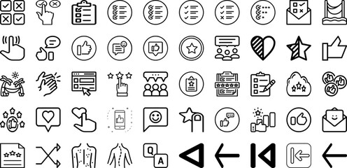 Set Of Back Icons Collection Isolated Silhouette Solid Icons Including Background, Back, School, Study, Concept, Design, Education Infographic Elements Logo Vector Illustration