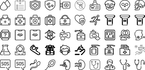 Set Of Care Icons Collection Isolated Silhouette Solid Icons Including Happy, Patient, Health, People, Support, Woman, Care Infographic Elements Logo Vector Illustration