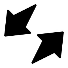 contrast glyph icon