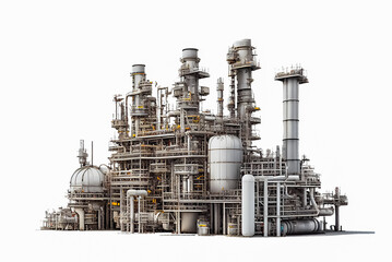 oil refinery factory