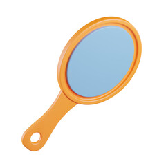 Handheld Mirror 3D Icon