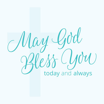 Baptism Message, Baptism Quote Design, May God Bless You Today and Always Baptism Message, Baptism Card, Church Quote, Church Bulletin, Instagram