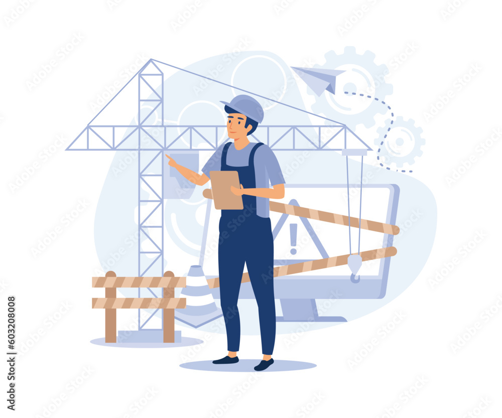 Poster website maintenance, coding and programming, under maintenance, technology, software development, fl