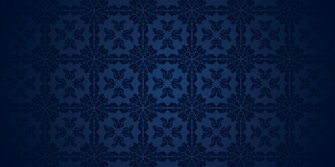arabic motif pattern background vector