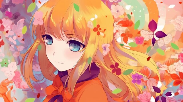 Cute  Anime Girl in a Magical World