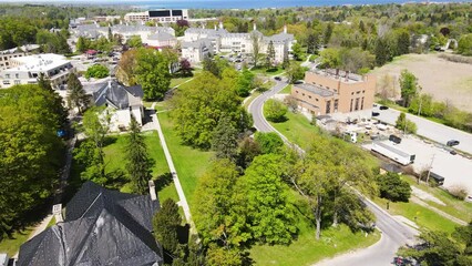 A restored section of the Traverse City Commons in Michigan.