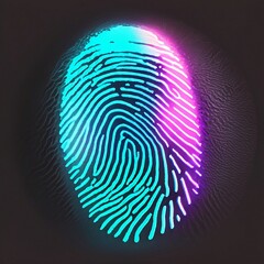 neon fingerprint 