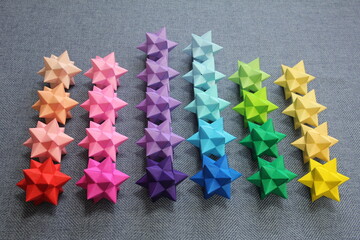 小星型12面体　並列