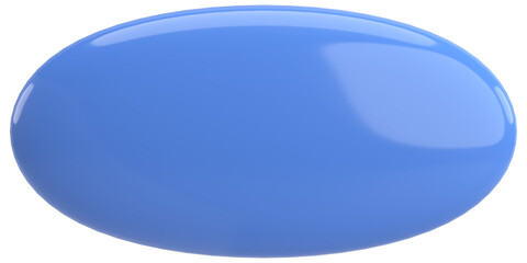 3D button. Empty button. 3D illustration.