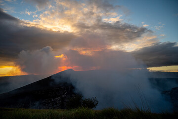 Volcan Masaya o Santiago, Nicaragua, Zentralamerika, Vulkan, Natur, Umwelt © BerndVollmer
