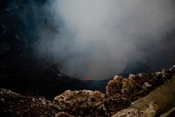 Volcan Masaya o Santiago, Nicaragua, Zentralamerika, Vulkan, Natur, Umwelt