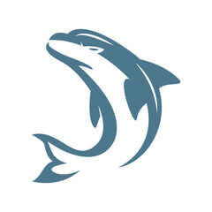 Dolphin logo icon design