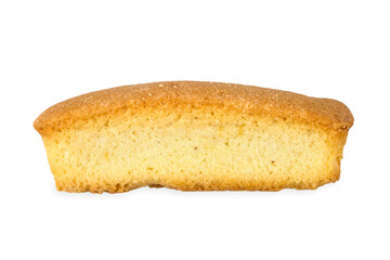 Sweet bread on a white background. Cookies on a white background close-up.