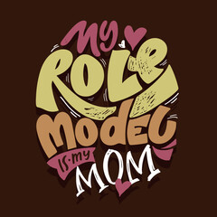 Happy Fathers day - Best Dad ever. Lettering about dad for tee, t-shirt design, invitation, web, mug print. Typography, great design for any purposes. Modern calligraphy template. Celebration quote. 