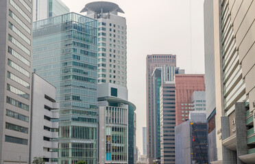 大阪　都市風景　(大阪駅周辺)