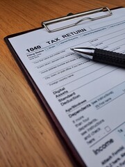 American income tax return form 1040, US Individual Tax Return