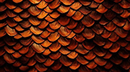  a close up view of a dragon skin pattern on a wall.  generative ai
