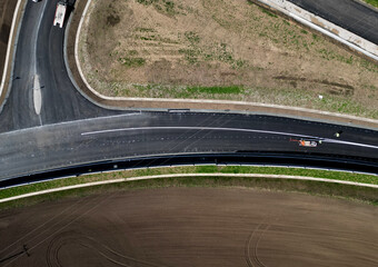 we perform horizontal road markings: central dividing lines, guide lanes, and other symbols...