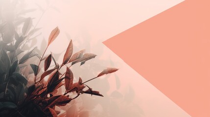 Trendy background minimalist design. Light background with a gradient or a subtle texture in soft pastel color. Place for text. generative ai