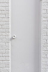 白色のドア