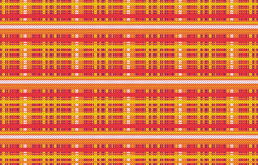 Ikat geometric folklore ornament with diamonds. Tribal ethnic vector texture. Seamless striped pattern in Aztec style. Folk embroidery. Indian, Scandinavian, Gypsy, Mexican, African rug.