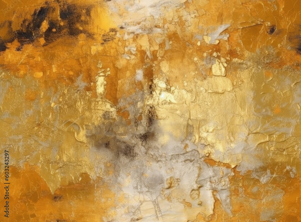 Poster gold background or texture and gradients shadow. created with generative ai technology
