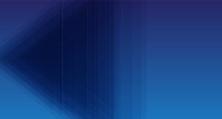 Obraz premium Abstract blue color background, low poly design. Trendy abstract blue background for wallpaper, banner and sports flyer. Modern backdrop for poster. Arrow and speed background. Abstract vector concept