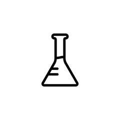 erlenmeyer sign symbol vector