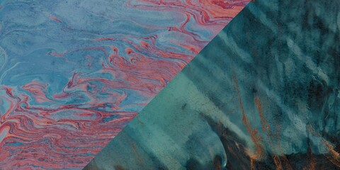 Crumpled and torn paper texture background