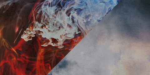 Crumpled and torn paper texture background