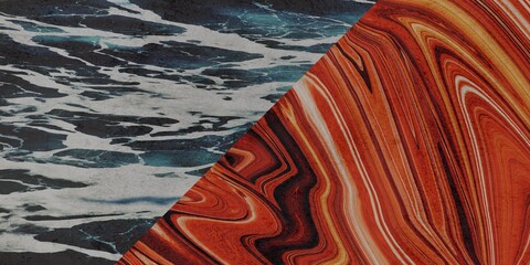 Burned and ripped paper texture background