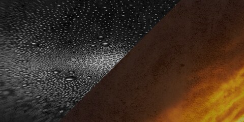 Burned and ripped paper texture background