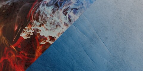 Torn and worn cardboard texture background