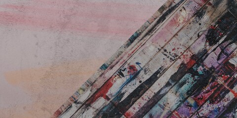 Rough and textured brick wall background