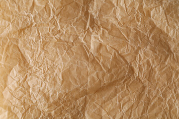 Obraz premium Texture of baking paper sheet on whole background, close up