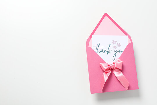 World Women's Day, composition with text Thank you