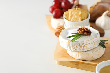 Concept of delicious French food - Camembert cheese