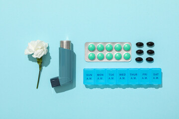 World Asthma Day, concept of allergy care - Asthma