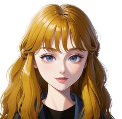 Fototapeta premium Cute lady.