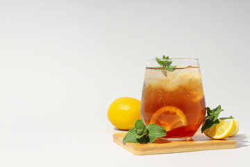 Ice tea - drink for refreshing in hot summer weather