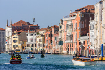 Fototapeta na wymiar Architecture of Grand canal, Venice, Italy