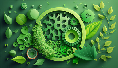 Leading the way in green industry and clean energy initiatives. Developed an eco-friendly city that utilizes renewable energy sources  to reduce carbon footprint. generative ai.