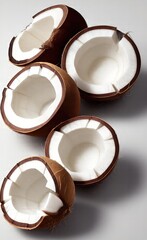 Fototapeta na wymiar bowl of milk created with Generative AI technology