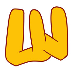 Alphabet Graffiti Letters 