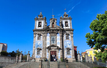 Fototapeta Church of Saint Ildefonso in Porto, Portugal obraz